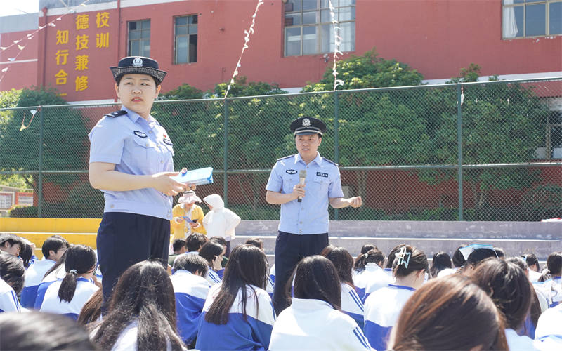 反詐宣傳新體驗(yàn)，吉安公安走進(jìn)我校用真實(shí)案例
